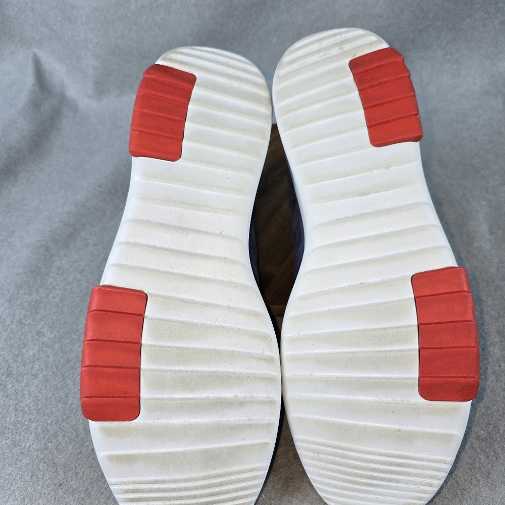 Men's Adidas Cloud Foam sued racer Blue and Black Sneakersmens size 10.5 Sweet - Picture 6 of 7